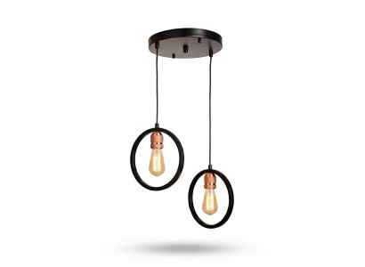 Griezes lampa dzīvojamā istabā vai viesnīcu luksusa melns stilīgs apgaismojums