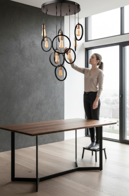 Spuldze Lampas Spuldzes Griestu lampa 60x105 Griestu lampas Spuldzes