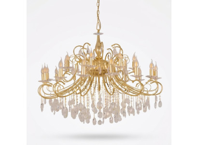 Gaisma Kronu lustra lampa Kristāllampa Griestu lampa Lampas 115x125