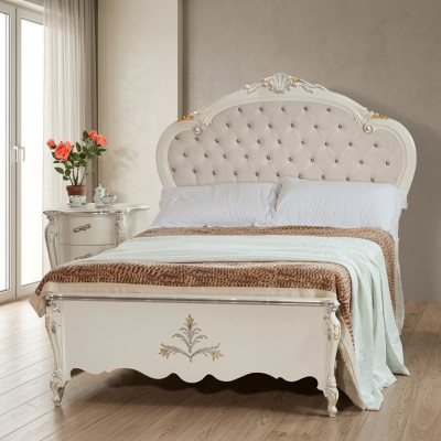 Dizaina gulta 120x200cm Chesterfield koka gulta viesnīcas numurā laulības