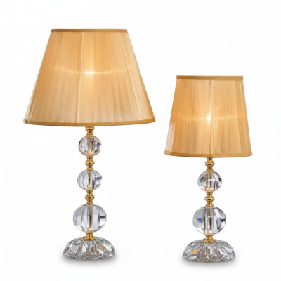 Klasiska kristāla galda lampa Kristāla krons stila lampa Jauna