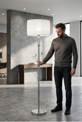 Lukturis luksusa stāvējošais lampu statīvs gaisma stāvlampa lukturis 180cm
