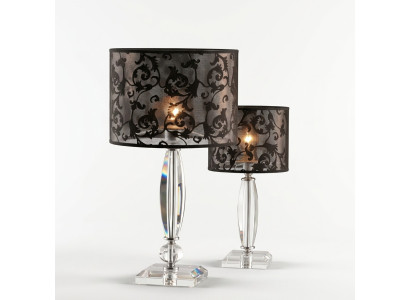 Galds lampa Antīkais stils Kroņlustra Galds Lampa Kristāla Lampas Lampa