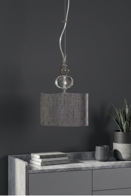 Noapaļota griestu lampa no gaismas formas virsmas guļamistabas lustra