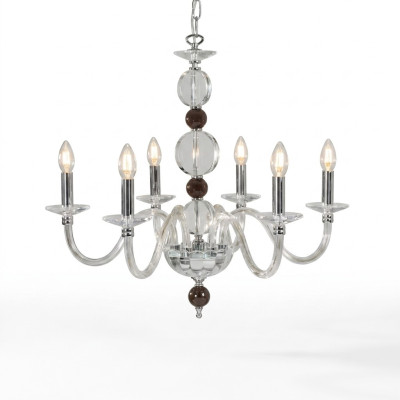 Eleganta griestu lampa klasiskais lielgabals kristāla lielgabals jauns