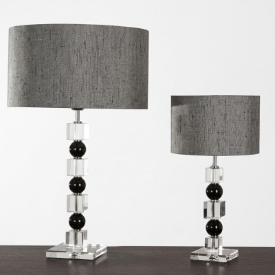 Klasiska griestu lampa pelēks galds lampa luksusa galds lampa lampa