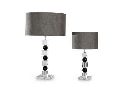 Art déco stila galda lampa Lampas Lustra Kristāla galda lampas