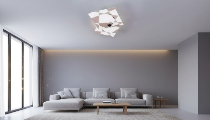 Mūsdienīgi greznas lustras griestu lampa lustra 2x lampa apgaismojums