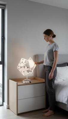 Eleganta galda lampa Moderns kristāla kronšteins Pelēka galda lampa jauna