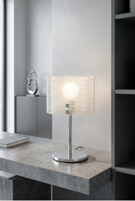Mūsdienīgs galds lampa Kristālu kronside gaismeklis Dzīvojamā istaba lampa