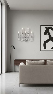 Luksusa dizaina sienas lampa Klasiska sienas gaisma Sienas lampa