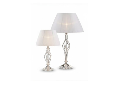 Galds lampa Antīka stila galds lampa Kristāla lampa balta Galds lampa Jauna