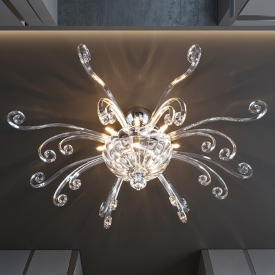 Apgaismojums Kronleuchter Luxus Kristāla Lamp Luxusas Gaisma uz griestiem