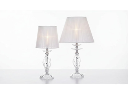 Dizainera Kristāla balta stāvlampa kāpņu lustra antīkā stilā galda lampa