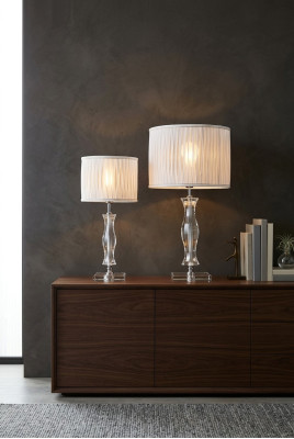 Kristāls lukturis Lamp Tāfele Balts Stāvs Nakts stāvkrasts Jauns Rakstāmgalds
