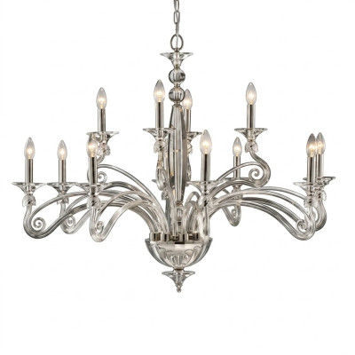 Luksusa kristāla lustra griestu lampa Kronšīnijas lampa