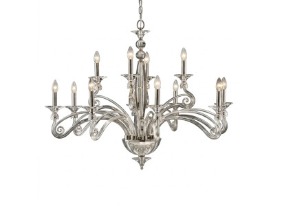 Luksusa kristāla lustra griestu lampa Kronšīnijas lampa