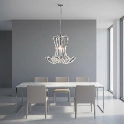 Kristāla lampa Luksusa griestu lampa Stilvolleuchter griestu lampa Lüster lampa