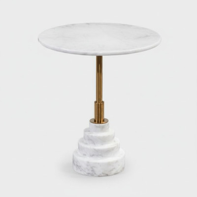 Mūsdienīgs galds Luxury White Table Side Tables Living Room Round new