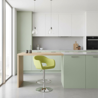 Barstools, bar stools Zaļš, tekstils, dizains barstūres Bar hokkeri Krēsli Jauns