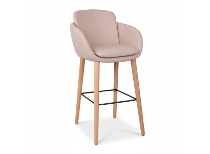 Augstais krēsls Barhocker Beige mākslīgais āda dizaina augstie krēsli Bar Hocker Stühle Hocker