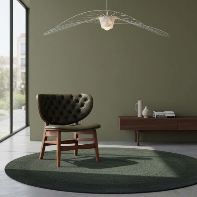 Moderns Chesterfield zaļais vienvietīgs mīkstais krēsla vienvietīgs krēsls