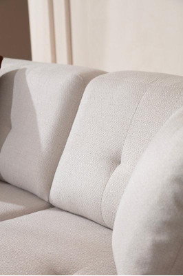 Sofa komplekts Sofa Luxus 2x dīvāni 3 sēdvietu 1 sēdvietu Moderns 3 daļu komplekts Moderns