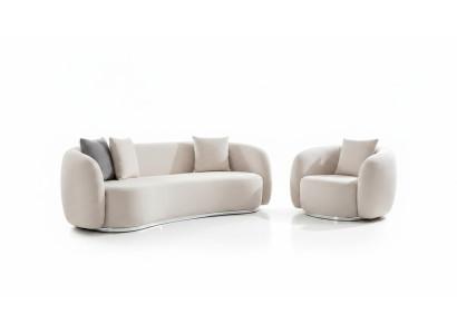 Mūsdienīgs modes komplektšventus 3 1 sēdvietas dzīvojamā istaba Komplektā mīkstie dīvāni Zobratība