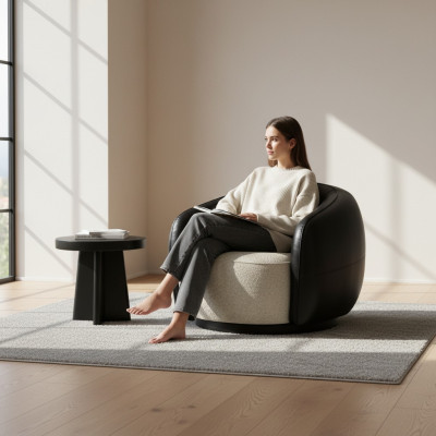 Modernais krēsls, dizaina dīvāns, sofa, sēdeklis, luksusa atpūta, auduma louža polsteris, jauns.