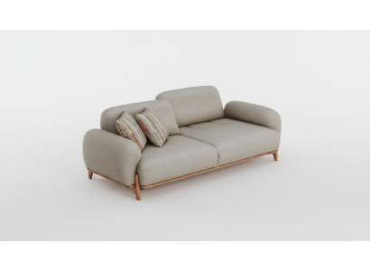 Baltā Chesterfield 3-vietīga malona dzīvojamā istaba mēbeles ar apdari dīvāni