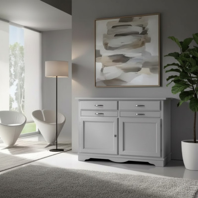 Sideboard Klasiska skapja masīvkoka mēbeles Itāļu iekārtojums