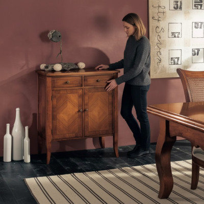 Kommode Sideboard Holz Anrichte Italienische Design Luxus Möbel Neu  Komoda plaukts koksens kredence Itāļu dizains luksusa mēbeles jauns