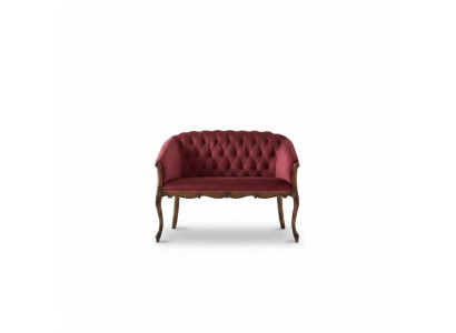 Dizains Chesterfield dīvāns 2 vietas dīvāns Luxus Klasiski tekstila dīvāni