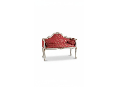 Itāļu dizaina mēbeles divvietīga sofa, dīvāns, mīksta izlaiduma dīvāns.