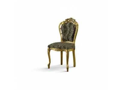 Ēdamistabas krēsls Luksusa Art déco krēsli Dizaina koka krēsls Itāļu mēbeles