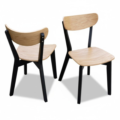 Krēsls Brūns Luksusa ēdamistabu koka Moderns mēbeļu dizains Elegantls jauns