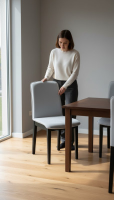 Krēsls Baltās Ēdamistabas Stils Klasiskie Krēsli Polster Design Luksuss Jauns