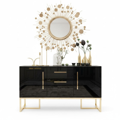 Komoda skapis galds Moderns mēbeles koks Komodes Sideboard Jaunumi
