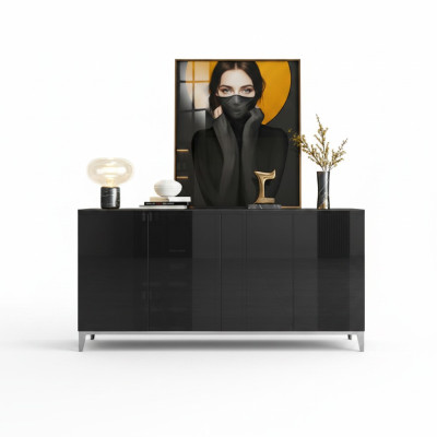 Sideboard Luksuss skapis plaukts Koks Galdiņš Dzīvojamā istaba Moderns Dizainers