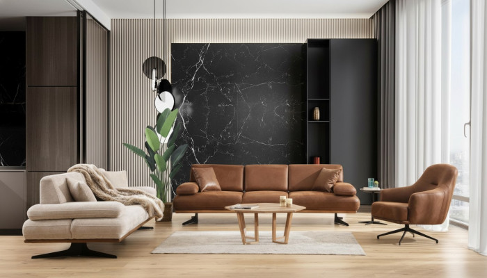 Sofa sērijas sofa četrvietīgs moderns trīsvietīgs dīvāns dzīvojamā istaba krēsla jauns