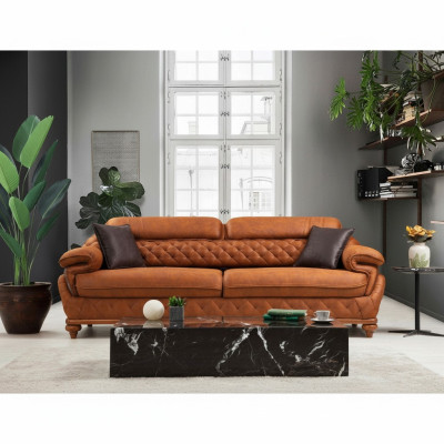 Trijvietīgā sofa dīvāns dzīvojamā istaba mīkstie dīvāni moderns dizains luksusa mēbeles.