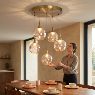 Gaismeklis Metāla lampa Gaisma Lampas Griesti gaisma Lampa 55x80