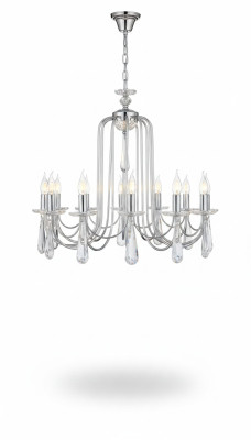 Lampa Pakaramais gaismeklis Kroņlustrs Kristāli lampa Griestu lampa Lampas 75x100