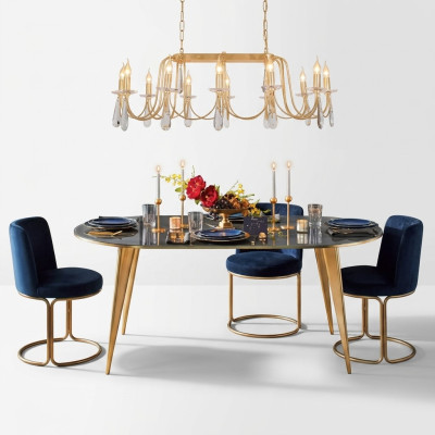 Lampa Pakaramais gaismeklis Lustrs Kristāls lampa Griestu lampa Lampas 106x80