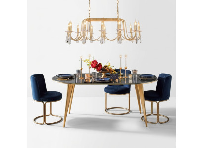 Lampa Pakaramais gaismeklis Lustrs Kristāls lampa Griestu lampa Lampas 106x80