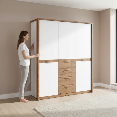 Skapis Guļamistabas skapis Skapji Koks Luksuss Moderns Skapja dizains