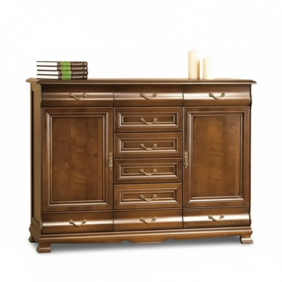 Kommode īstais koks skapis ozols koks komodi sideboard Sideboardi.
