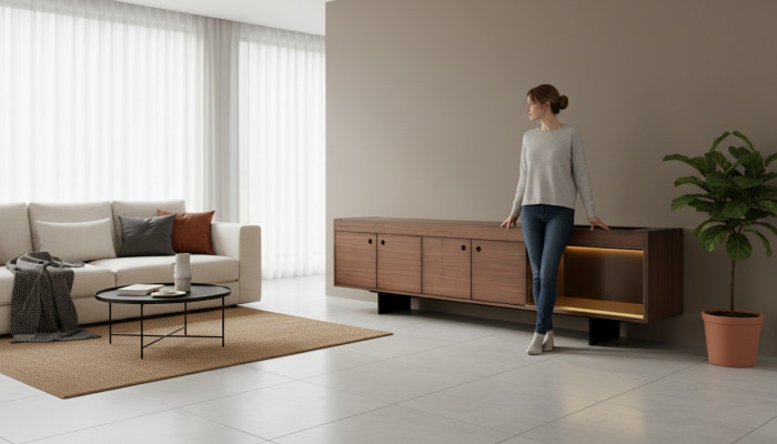 Ēdamgalds Brūns ēdamistabas galdi Moderns Lux tēja Elegantās dizains