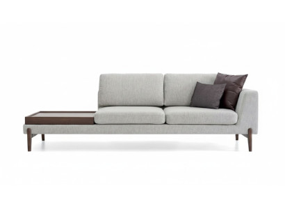 Luksusa dzīvojamā istaba galds Moderns dizains koks ar tekstilu Lounge Club Sofa Big