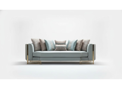 Turku dīvāns Trīsvietīgais dīvāns Mēbeles Sofa Elegantu māju iekārtojums